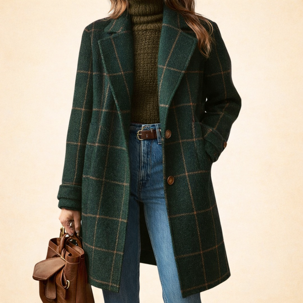 Sally – Classic Check Coat